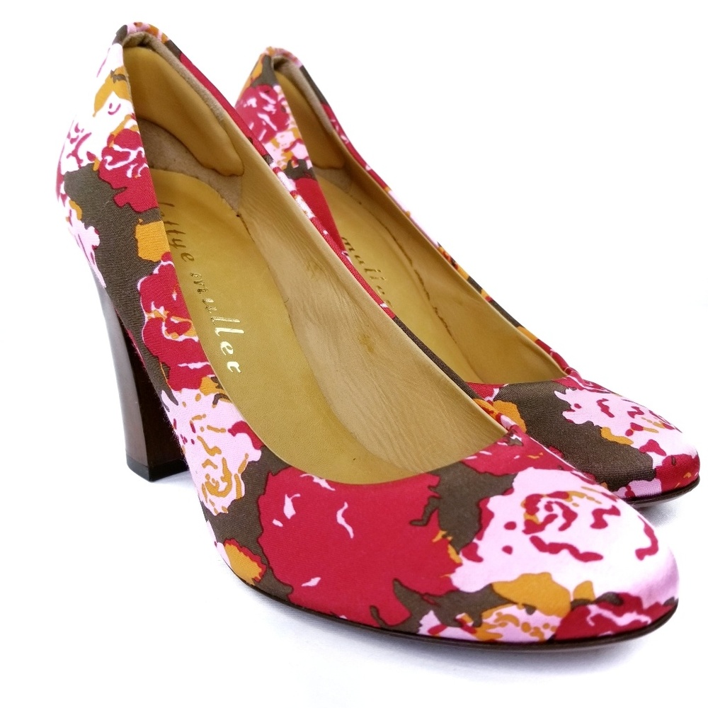 Bettye Muller Floral Pumps  VGC